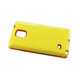  Samsung Galaxy Note 4 Slim Armor Candy Shield Case In Yellow