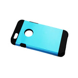  iPhone 6 Plus Slim Armor Hybrid Tough Case In Blue