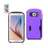 Samsung Galaxy S6 Candy Shield Case With Card Holder