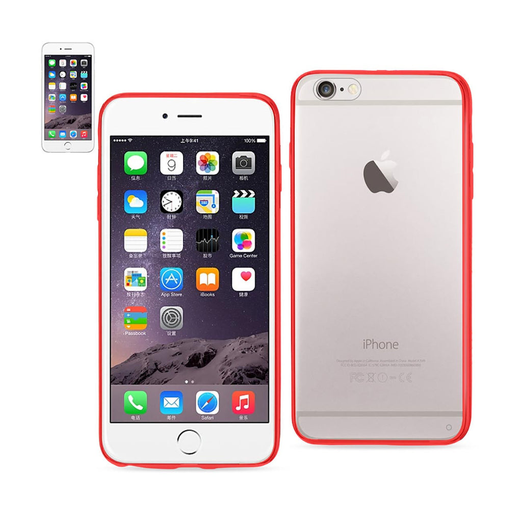 iPhone 6 Plus Clear Back Frame Bumper Case