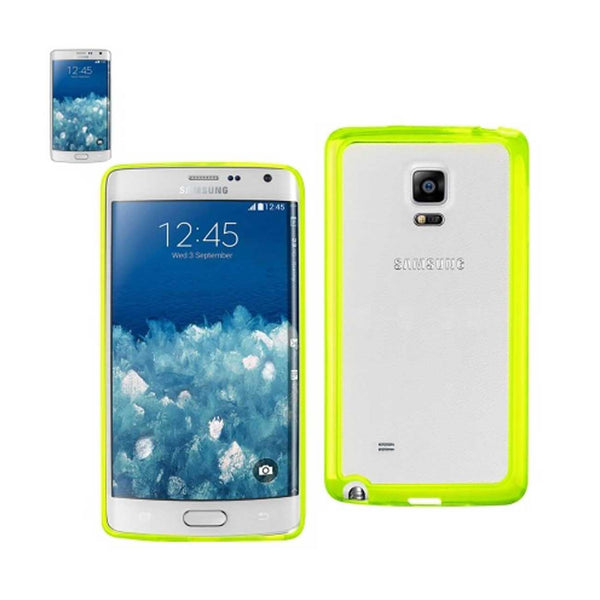 Samsung Galaxy Note Edge Clear Back Frame Bumper Case