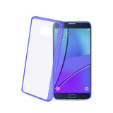  Samsung Galaxy Note 5 Clear Back Frame Bumper Case In Purple