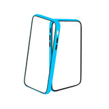  iPhone 6 Bumper Case With Tempered Glass Screen Protector In Blue