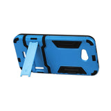  Kyocera Hydro Wave Hybrid Metallic Case With Kickstand In Black Blue