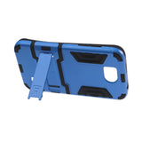  ZTE Overture 2 Hybrid Metallic Case With Kickstand In Black Blue