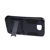  ZTE Overture 2 Hybrid Metallic Case With Kickstand In Black Navy