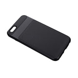  iPhone 6S Hybrid Solid Armor Bumper Case In Black