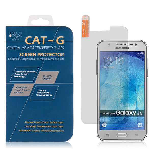 Samsung Galaxy J5 Tempered Glass Screen Protector 0.33Mm Arc