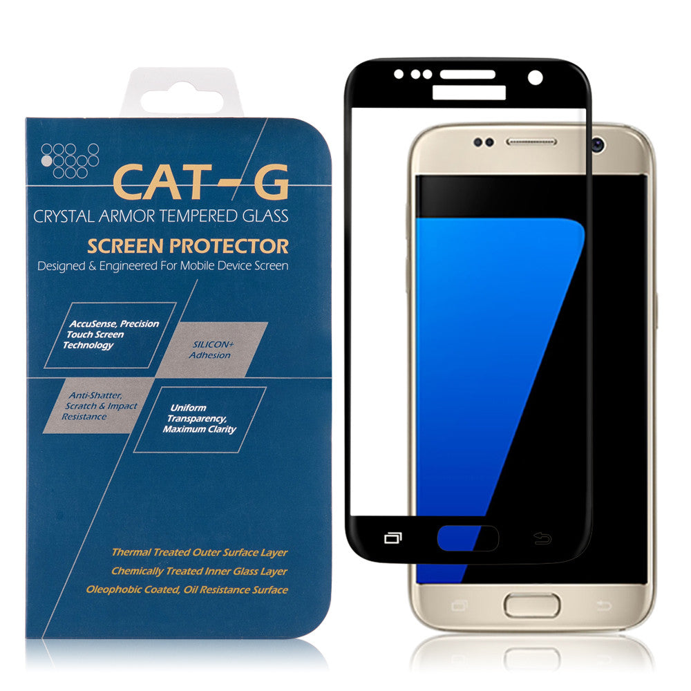 Samsung Galaxy S7 3D Curved Full Cover Tempered Glass