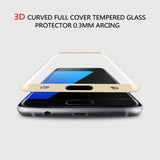 Samsung Galaxy S7 Edge 3D Curved Full Cover Tempered Glass  