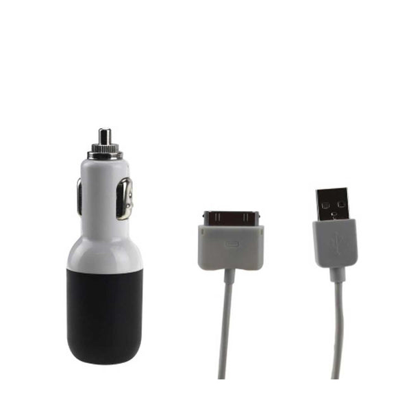 USB Car Charger For Apple iPad 2A5V With 39Inches USB Data With USB Data Cable