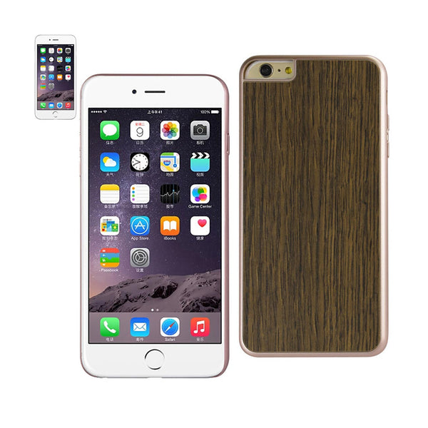 iPhone 6 Plus Wood Grain Slim Snap On Case