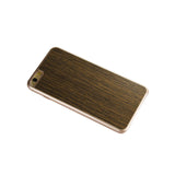  iPhone 6 Plus Wood Grain Slim Snap On Case In Red Gold